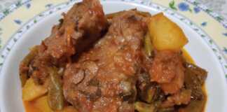 Φασολάκια με μοσχαρίσιο κρέας