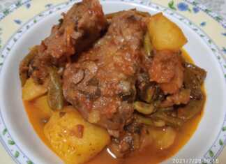 Φασολάκια με μοσχαρίσιο κρέας