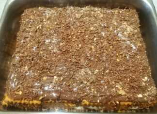 Γλυκό ψυγείου με μπισκότα