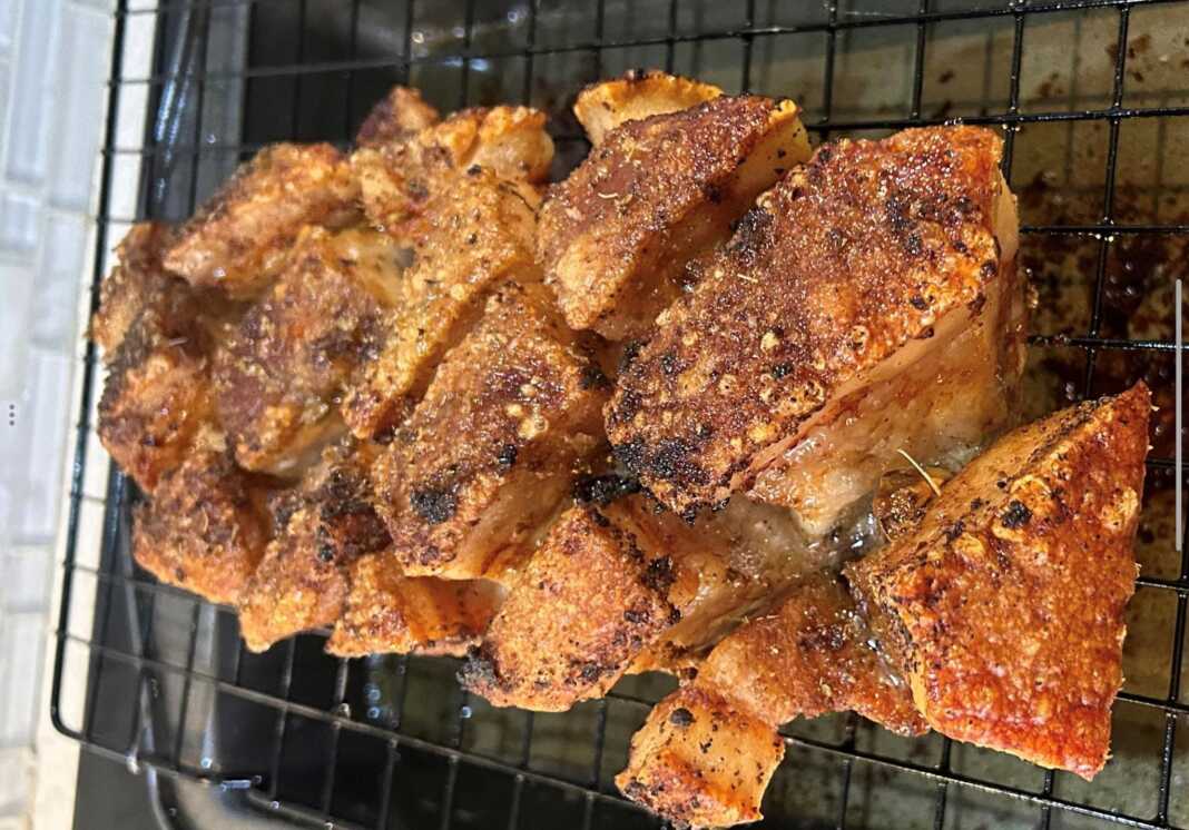 Γουρουνοπούλα στο φούρνο