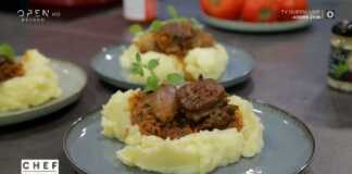 Kρασάτο κοκκινιστό μοσχαράκι