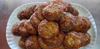 Κολοκυθοκεφτέδες στο φούρνο