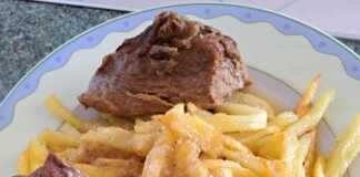 μοσχαράκι ψητό στην κατσαρόλα