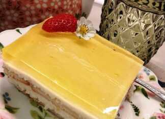 Μπισκοτόγλυκο με Ζελέ Ανανά