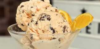 Παγωτό Πορτοκάλι με Κομματάκια Σοκολάτας…μια αξεπέραστη γεύση Σπιτικό Παγωτό Πορτοκάλι