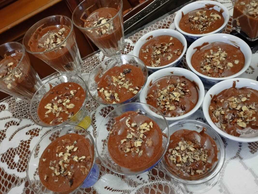 Προφιτερόλ με Μους Σοκολάτας