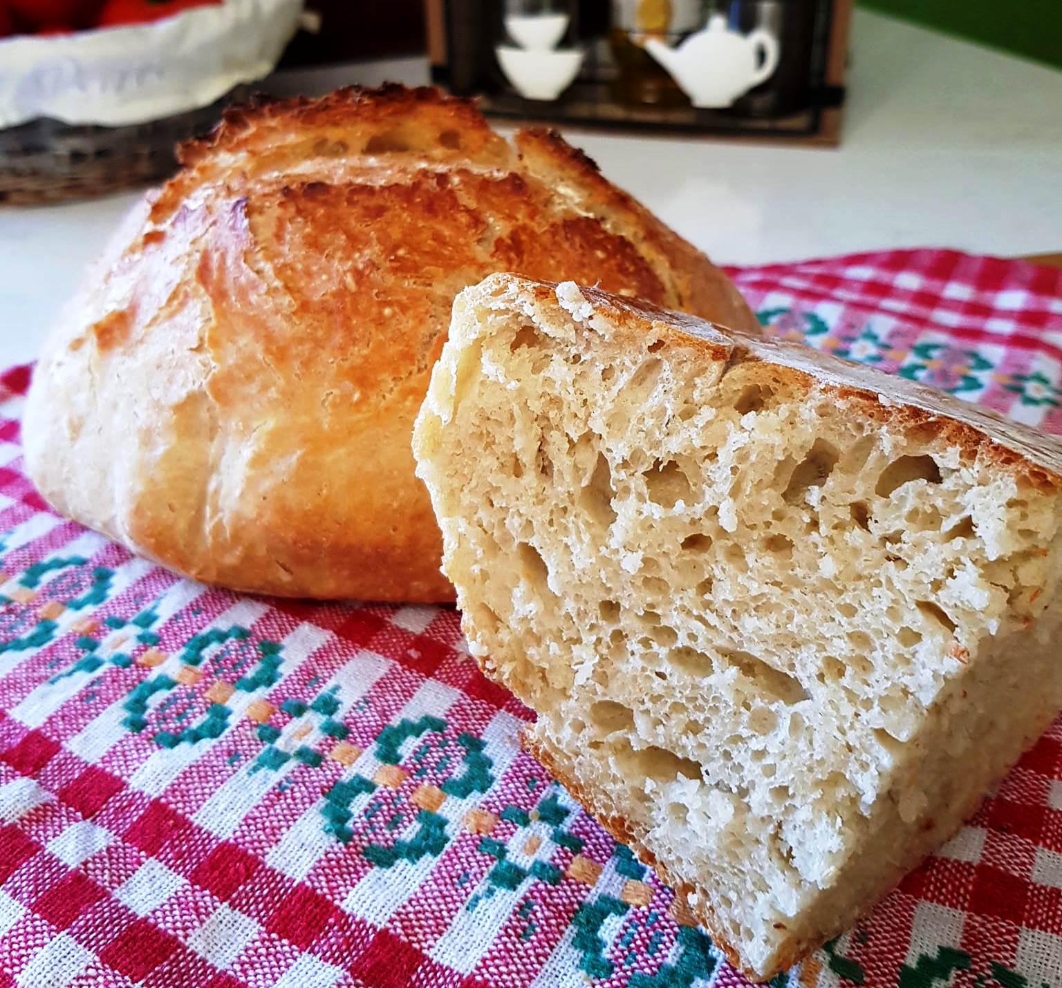 Ψωμί χωρίς ζύμωμα