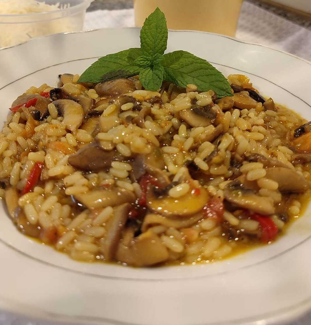 riszoto manitarion Ριζότο μανιταριών