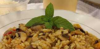 Ριζότο μανιταριών Ριζότο μανιταριών