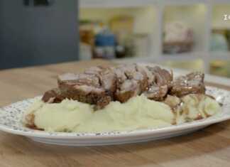 Ρολό Χοιρινό με Σάλτσα Κρασιού