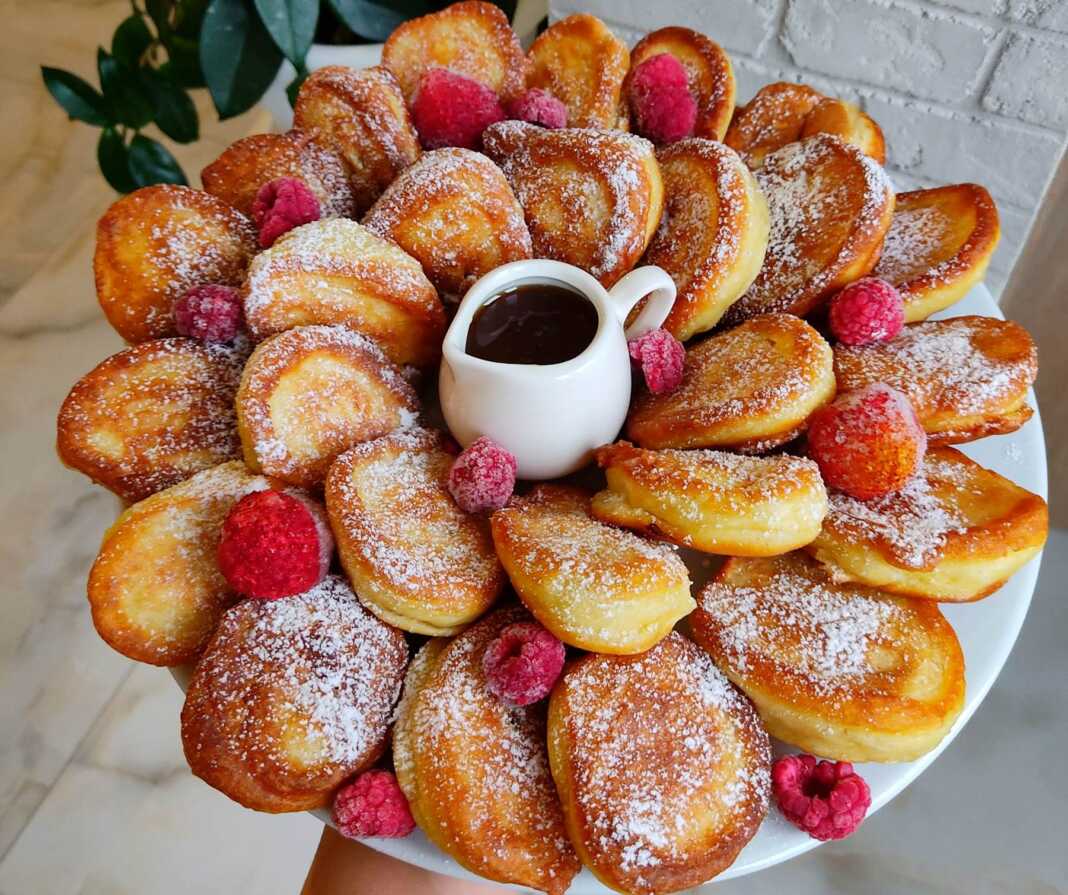 Τηγανίτες με γιαούρτι