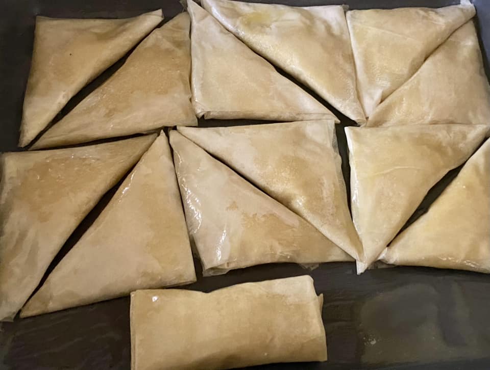 Τρίγωνα Γαλακτομπουρεκάκια