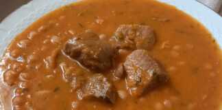 χοιρινό με φασόλια