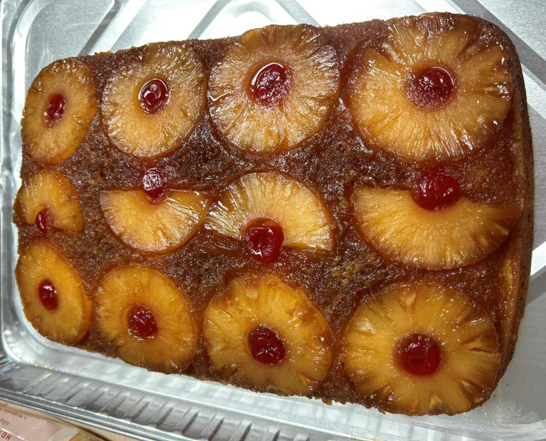 Ανάποδο Κέικ με Ανανά