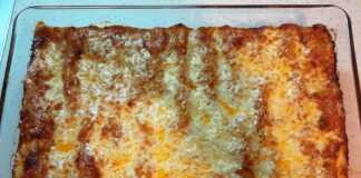 Κανελόνια με Κιμά και Σάλτσα Ντομάτας