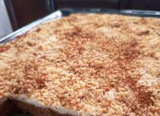 Καρυδόπιτα με Κρέμα και καρύδι