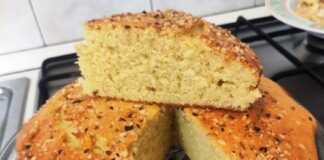 Κέικ με γιαούρτι φράουλα