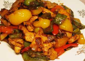 Φιλέτο κοτόπουλο με λαχανικά