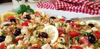 σαλάτα κουσκούς