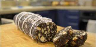 Λουκάνικο Σοκολάτας Λουκάνικο Σοκολάτας