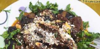 μοσχαράκι με μελιτζάνες