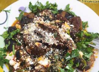 μοσχαράκι με μελιτζάνες