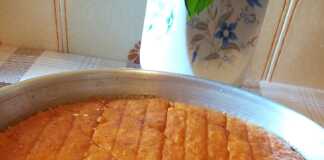 Σιροπιαστό Παντεσπάνι