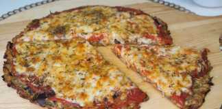 Πίτσα μελιτζάνας