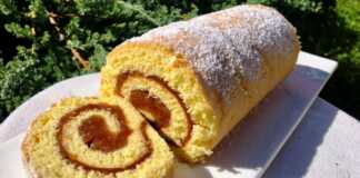 Ρολό με γέμιση μήλου