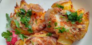 Τσακιστές πατάτες φούρνου