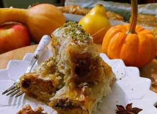 Γλυκιά Κολοκυθόπιτα Ρολό