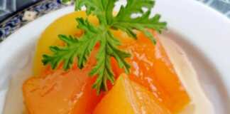 γλυκό του κουταλιού πεπόνι