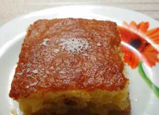 Γλυκό Μπαμπά με καρύδια