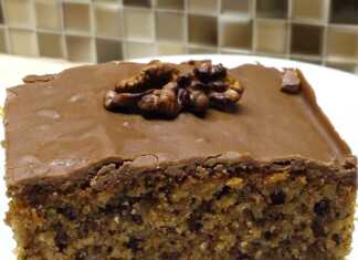 Καρυδόπιτα με σοκολάτα