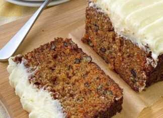 κέικ καρότου με γλάσο τυρί κρέμα