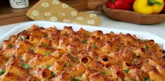 Ζυμαρικά φούρνου με κιμά και αυγά