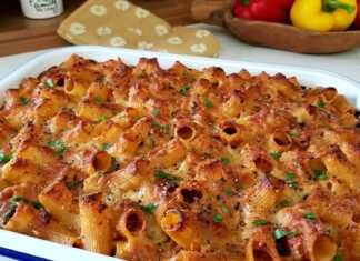 Ζυμαρικά φούρνου με κιμά και αυγά