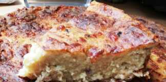 μελιτζανόπιτα χωρίς φύλλο