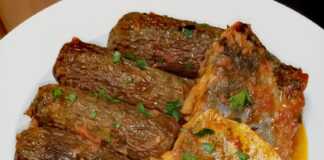 Βακαλάος με κολοκυθάκια