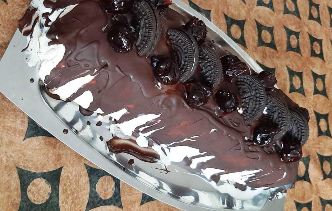 Παγωτό με μπισκότα oreo