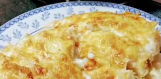 σουφλέ με πέννες, μπεσαμέλ και κασέρι