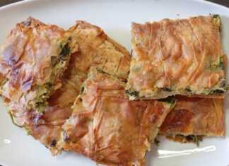 Σπανακόπρασοπιτα