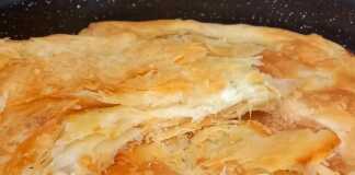 Τυρόπιτα με κρέμα και φέτα