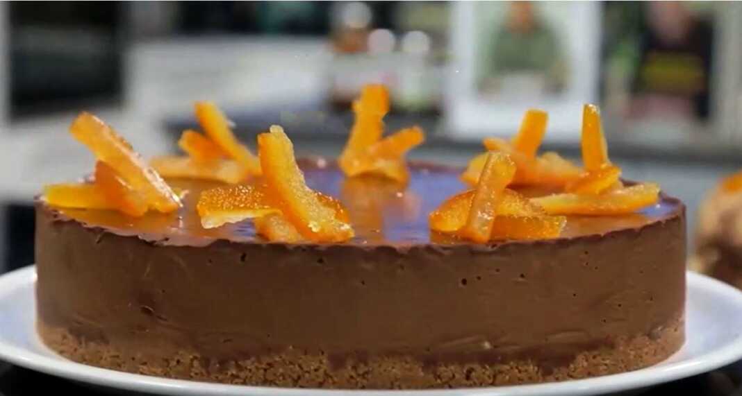 torta xalva portokali Νηστίσιμη τούρτα με χαλβά πορτοκάλι