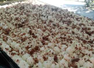 Προφιτερόλ Ταψιού με Πτι Μπερ