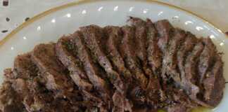 Γλώσσα μοσχαρίσια βραστή