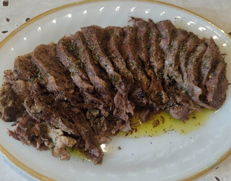 Γλώσσα μοσχαρίσια βραστή