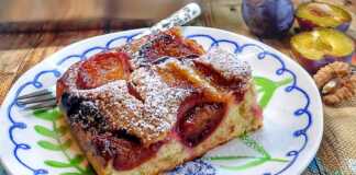 Κέικ Δαμάσκηνου με Κανέλα