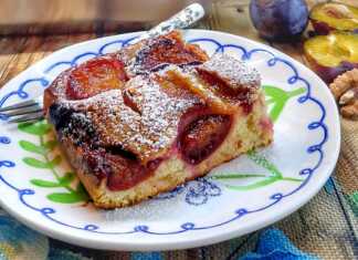 Κέικ Δαμάσκηνου με Κανέλα