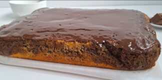 μαρμάρινο κεικ σοκολάτα